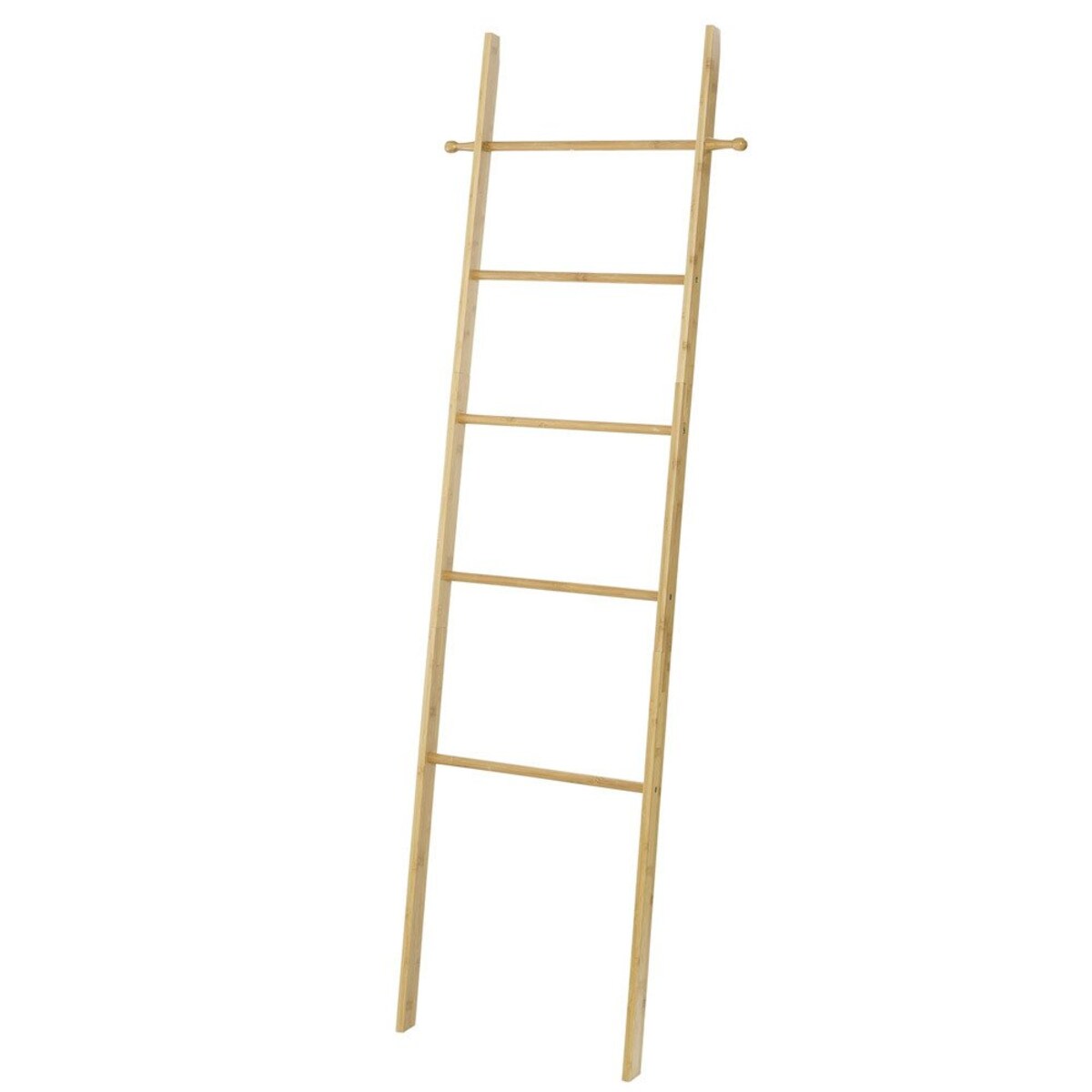 Drabina do wieszania ręczników BAHARI, bambusowa drabinka na ręczniki, WENKO