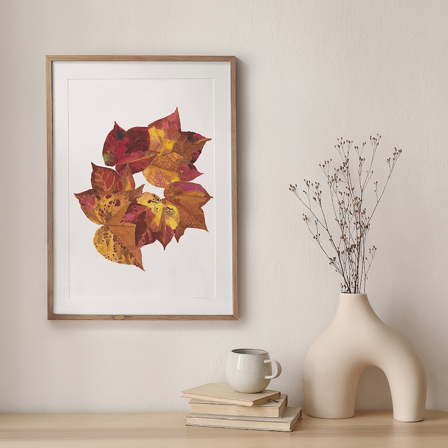 Plakat Jesienne liście #4 30x40cm