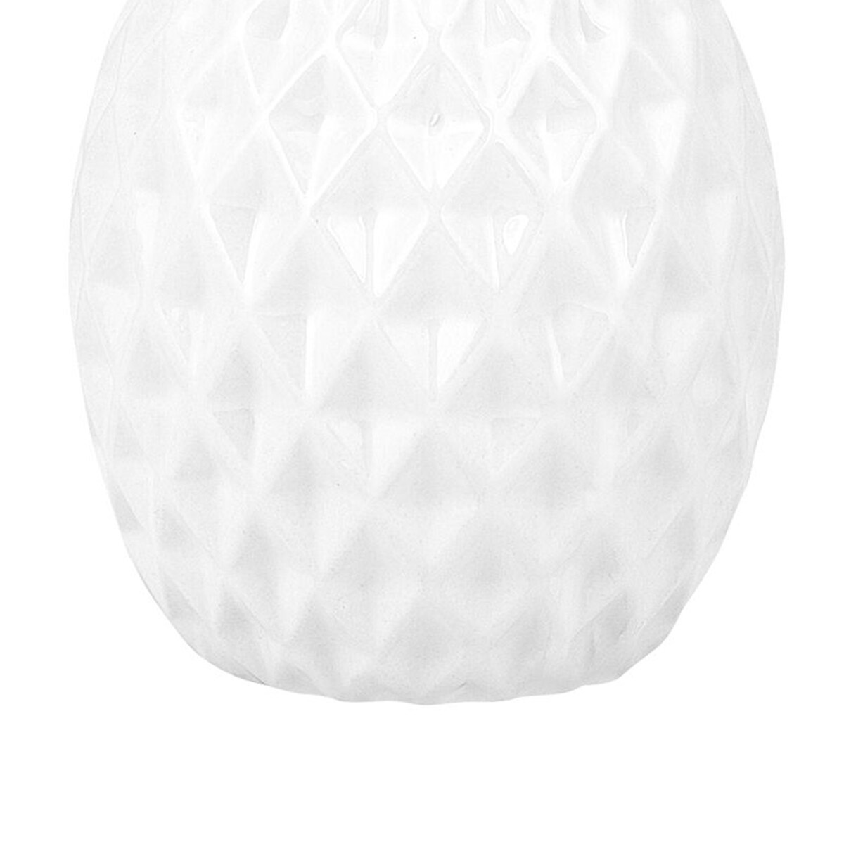 Figurka dekoracyjna Ananas TYANA Ceramika Biały