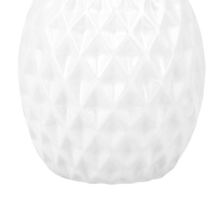 Figurka dekoracyjna Ananas TYANA Ceramika Biały