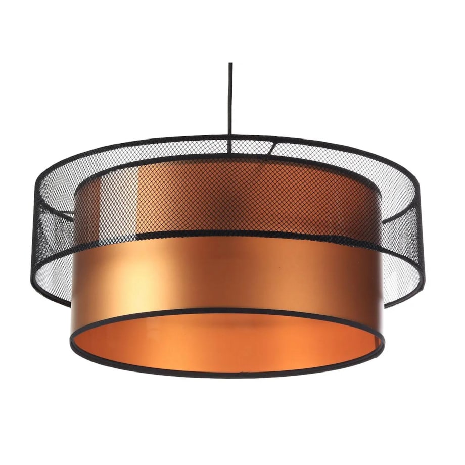 Lampa wisząca DOUBLE NET 40 miedziana