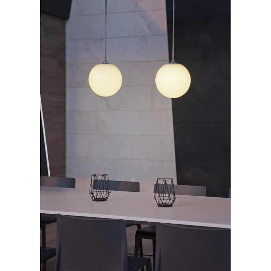 Wisząca lampa kula Norai LUMNRB025WLNW King Home LED 1W IP65 zmienna barwa beżowa