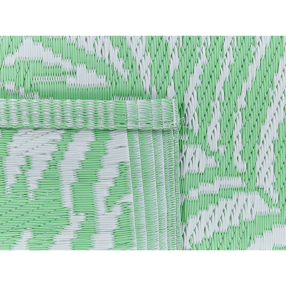 Dywan zewnętrzny 120 x 180 cm zielony KOTA