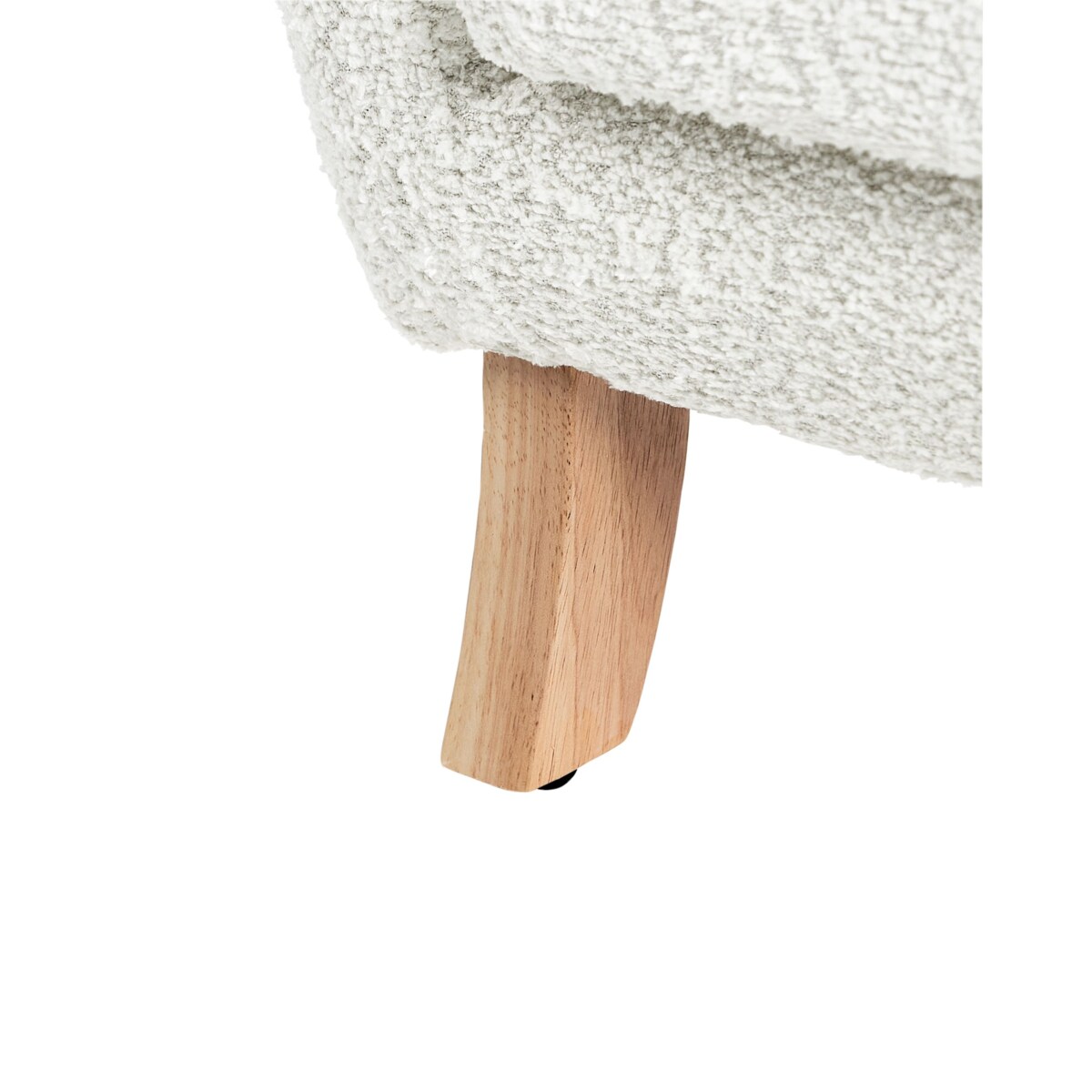 Fotel dziecięcy FARUM Boucle Złamana biel