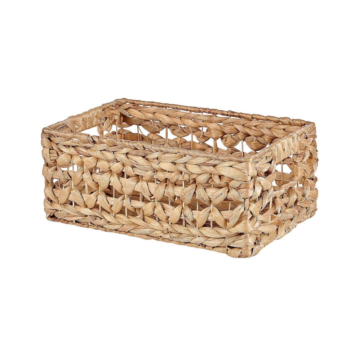 Zestaw 3 koszy z hiacyntu wodnego naturalny MINNOW