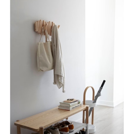 UMBRA wieszak na ubrania PICKET RAIL naturalny