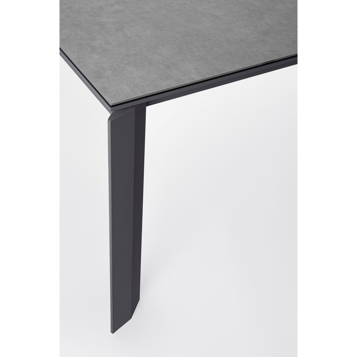 BIZZOTTO stół ogrodowy OTAVIO 220-340 ciemny szary