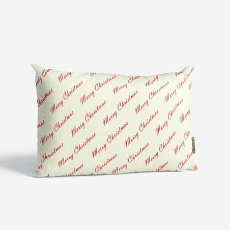 Poduszka świąteczna - Merry Christmas - napis 40x60 cm