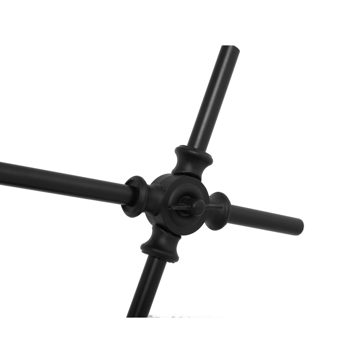 Lampa biurkowa regulowana metalowa czarna HORTON