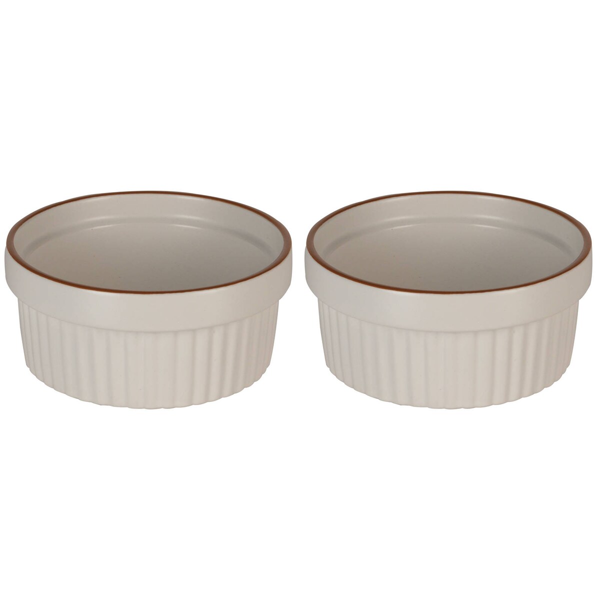 Naczynia do zapiekania w piekarniku, porcelanowe, 2 sztuki, 290 ml