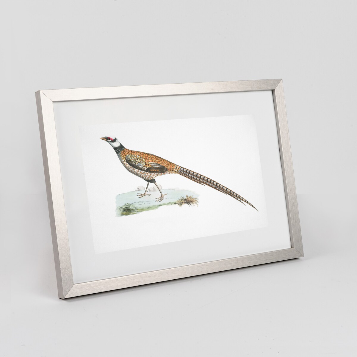 Srebrna ramka na zdjęcia 21x30 cm rama MDF ramki do zdjęć 30x21 cm FRAMAI®