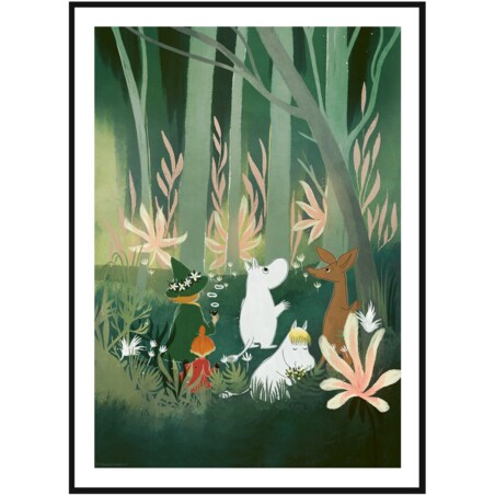 Poster Story, Plakat, Obraz - Muminki No5, wymiary 70 x 100 cm
