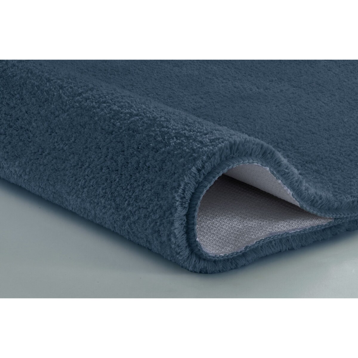Kleine Wolke Marco Ekologiczny Dywanik łazienkowy Steelblue Niebieski 70x120 cm