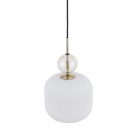 Lampa Wisząca Tk Lighting Sophia Big 1Xe27 Biały Klosz Koniakowa Kulka