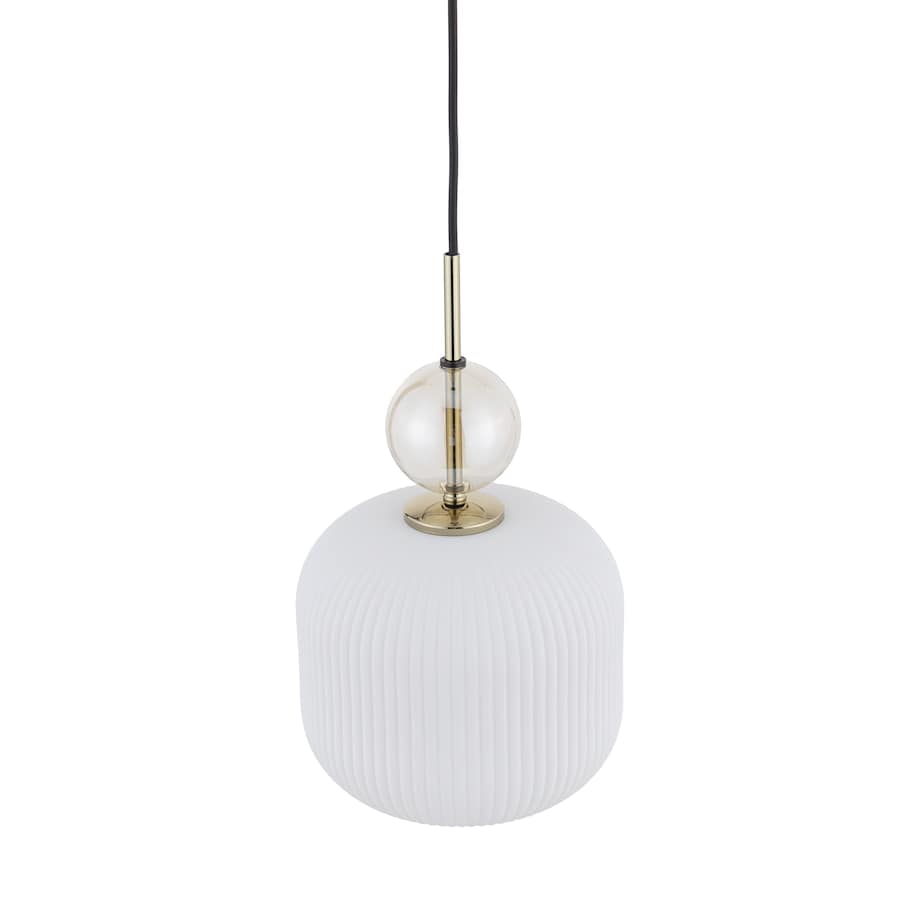 Lampa Wisząca Tk Lighting Sophia Big 1Xe27 Biały Klosz Koniakowa Kulka