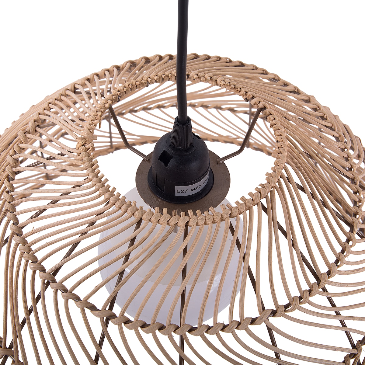 Lampa wisząca SELENGE Rattan Jasnobrązowy
