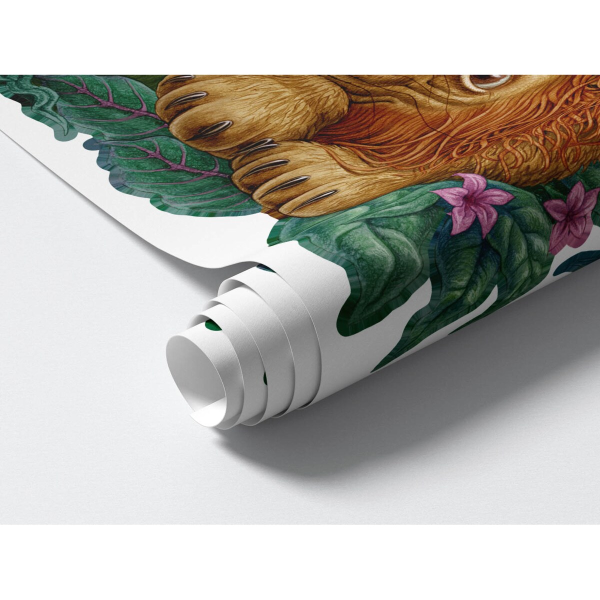 Zestaw naklejek na ścianę, Tropikalna dżungla, 100cm