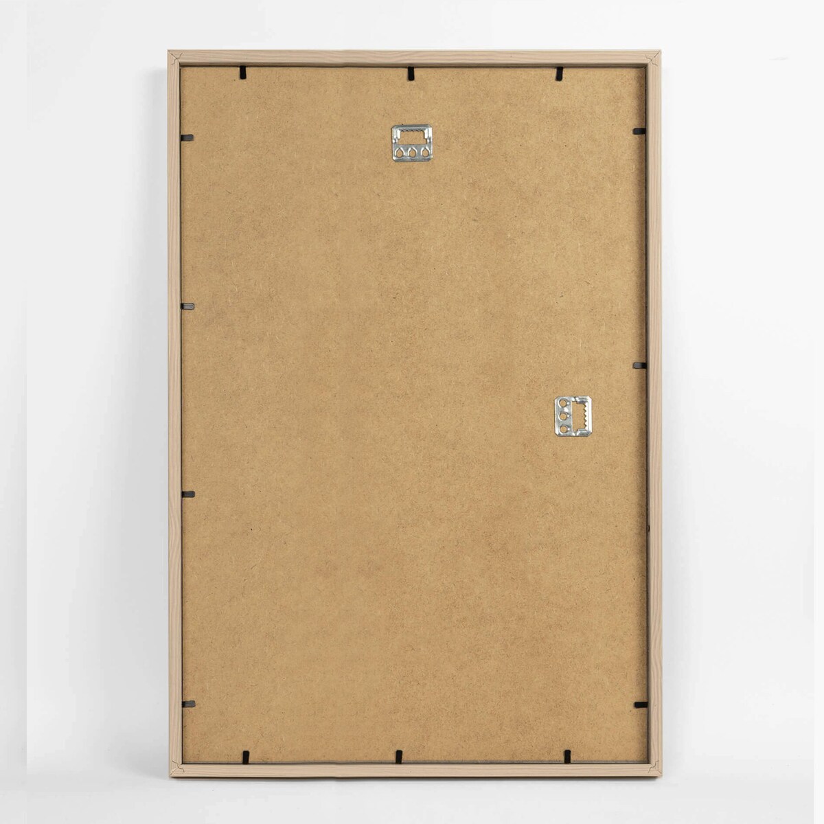 Ramka na zdjęcia 40x60 cm brązowa wisząca poziom pion rama MDF z plexi klasyczna ramka prostokątna