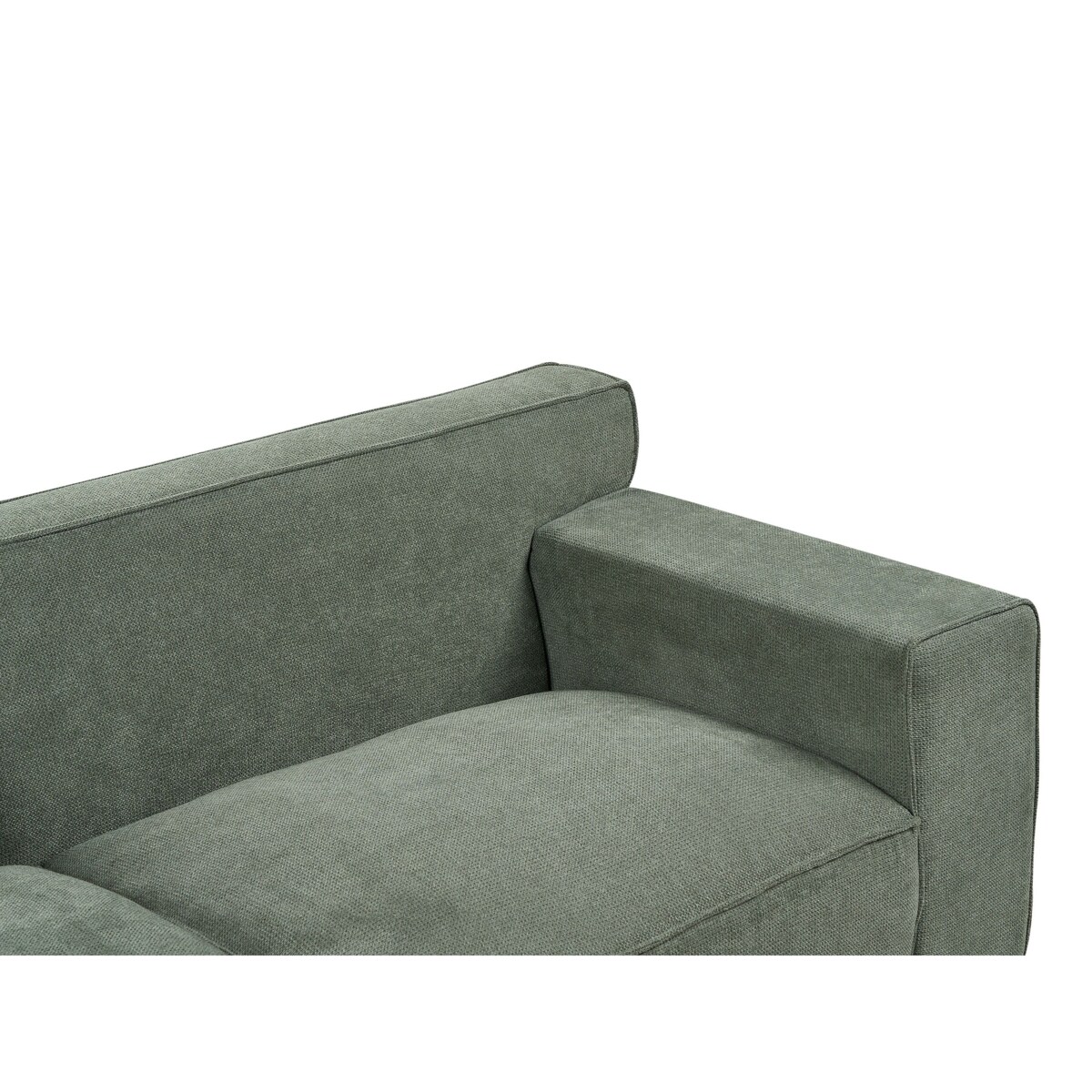 Sofa VISKAN Szenil Ciemnozielony dla 3 osób