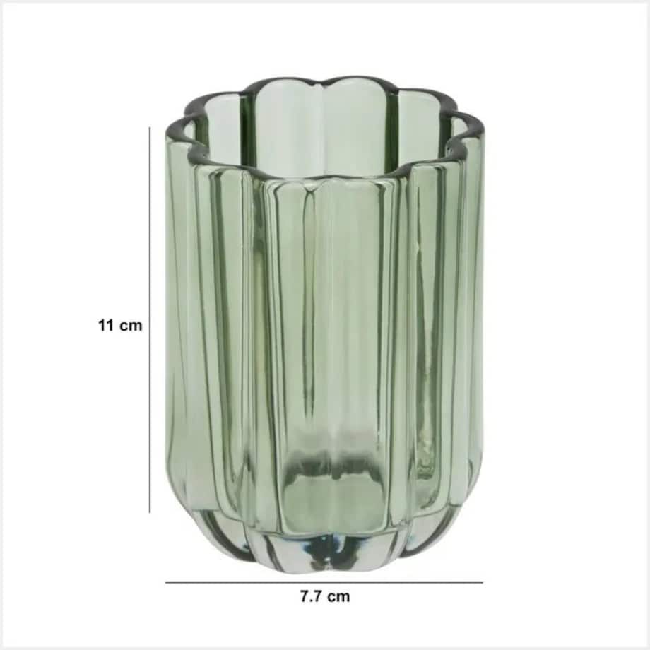 Kubek na szczoteczki do zębów, zielony Florea