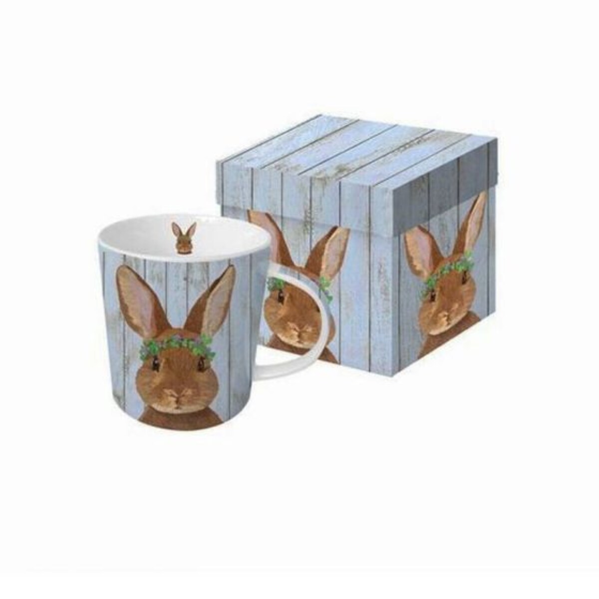 Wielkanocny kubek (350 ml) Króliczek w ozdobnym pudełku PPD