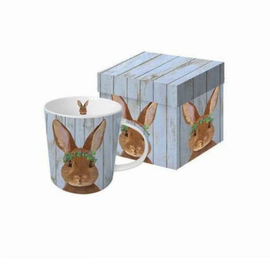 Wielkanocny kubek (350 ml) Króliczek w ozdobnym pudełku PPD