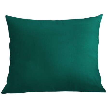Butelkowa Zieleń Poszewka Poduszka Bawełniana 70x80 Jednokolorowa Gładka