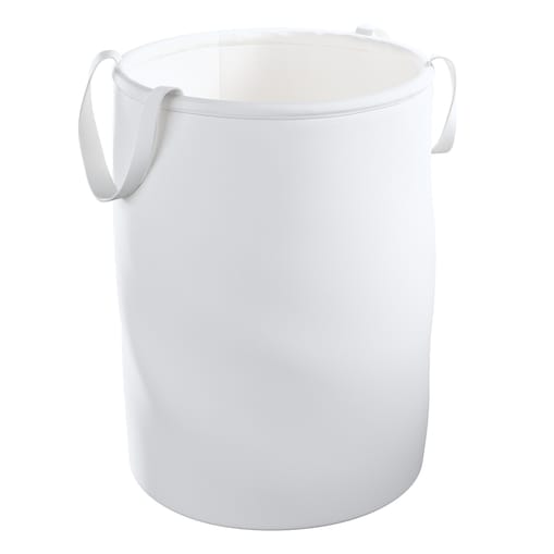 Kosz na zabawki Tobi, biały, 40x60cm, Happiness