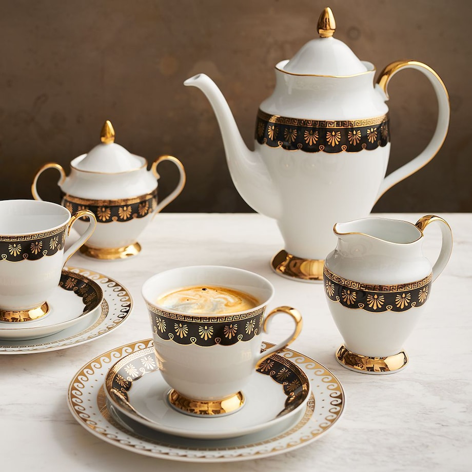 Garnitur do kawy dla 6 osób 22 el. Astra Ellada G339