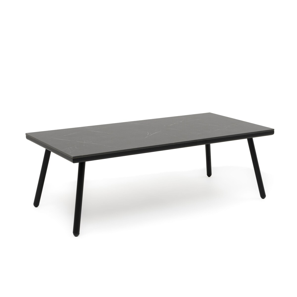 Zestaw mebli ogród taras nowoczesne aluminiowe BELIZE LUX czarno szare