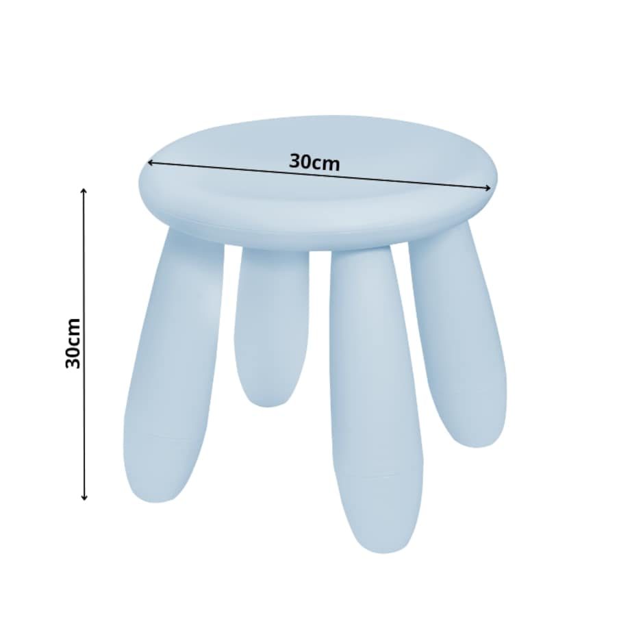 Krzesełko dla dzieci plastikowe stabilne stołek dziecięcy