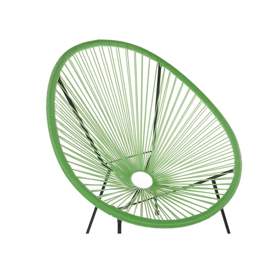 Krzesło z technorattanu zielone ACAPULCO II