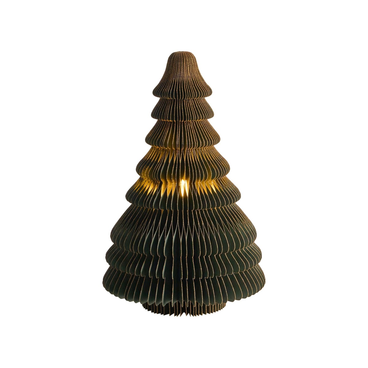 Dekoracja świąteczna LED ANDAN Choinka 41 cm Zielony