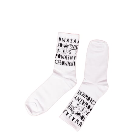 Skarpety Uważaj