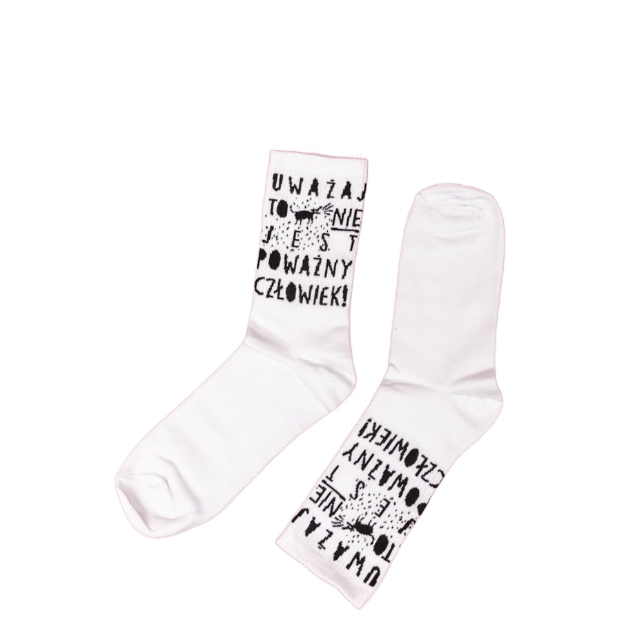 Skarpety Uważaj