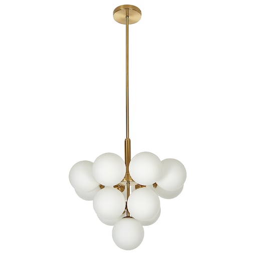 Lampa wisząca BIRRIE Metal Mosiężny