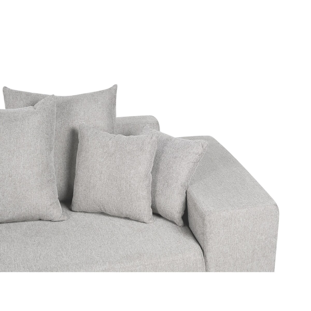 Narożnik lewostronny rozkładany z pojemnikiem jasnoszary LUSPA