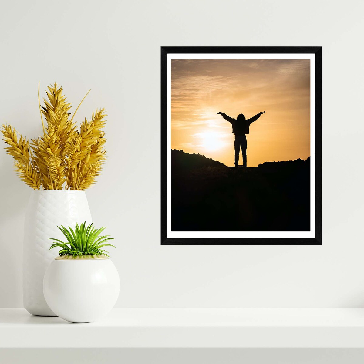 Ramka Na Zdjęcia 30X40 Cm Plakaty Dyplom Rama Wisząca Dekoracja Czarna