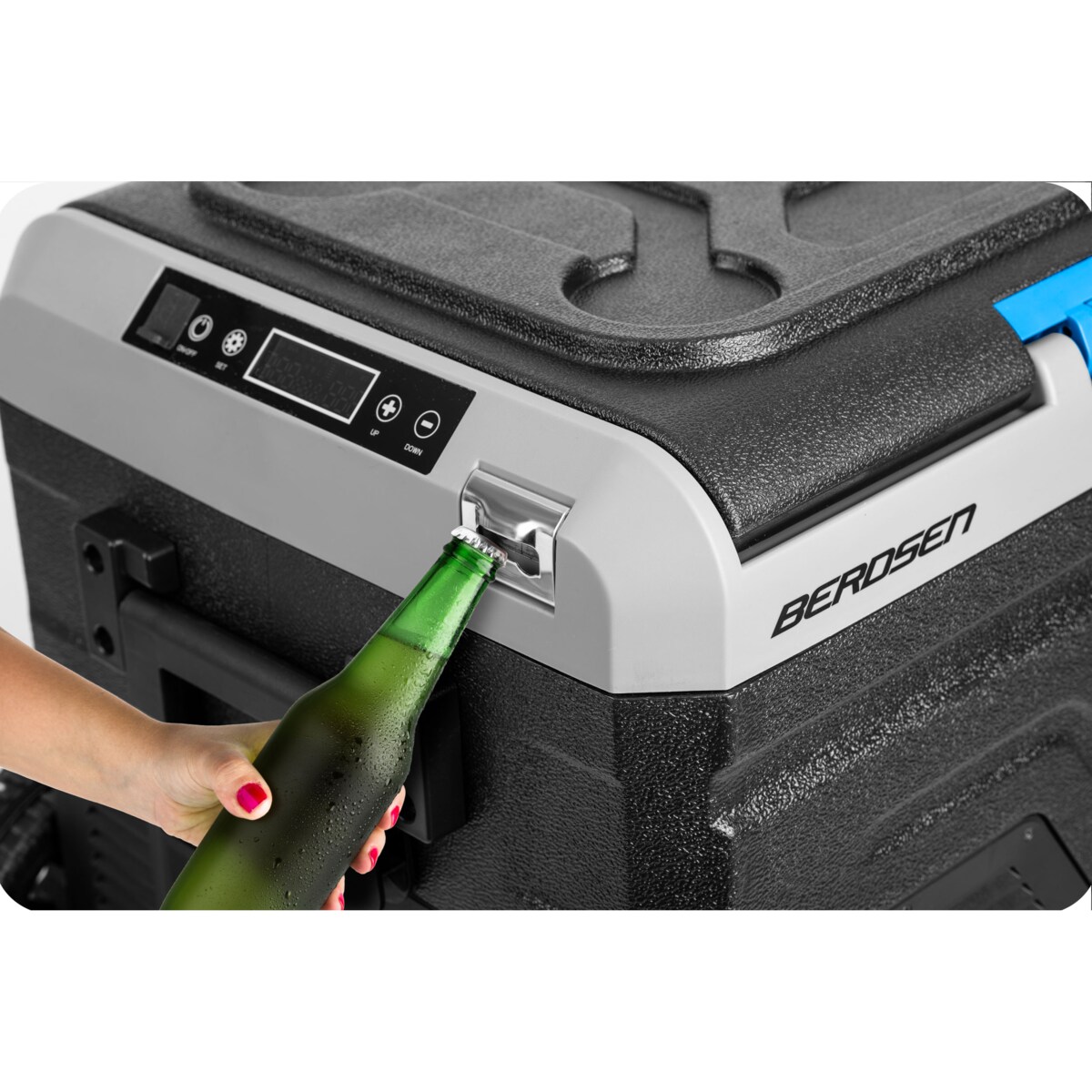 Lodówka turystyczna kompresorowa samochodowa 12V/230V 40L Berdsen