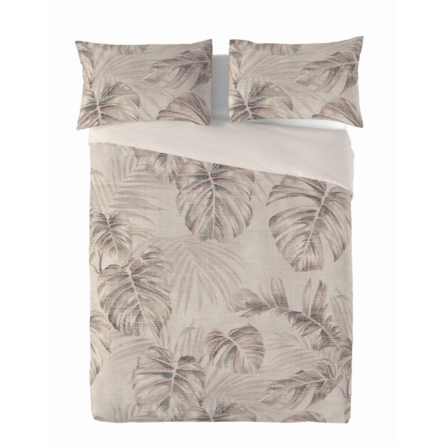 Pościel lniana LINEN druk(220x200+30-1,70x80+20-2)