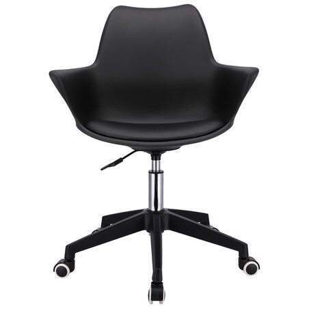 Krzesło obrotowe eleganckie INEZ czarne