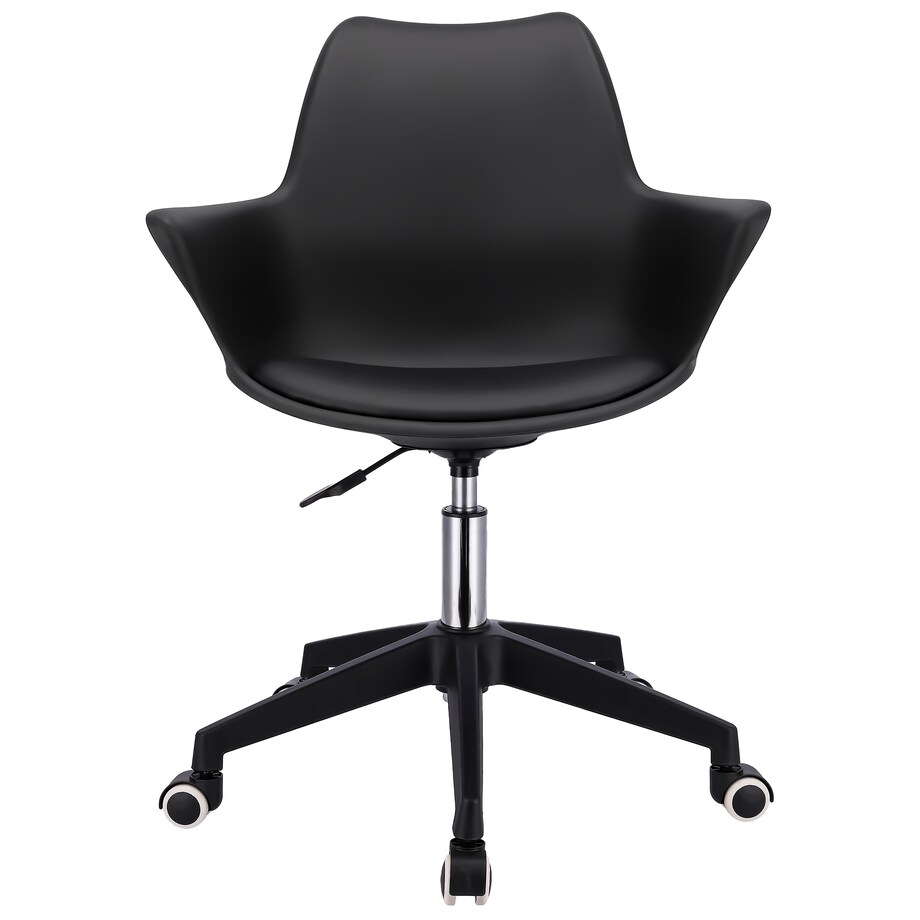 Krzesło obrotowe eleganckie INEZ czarne