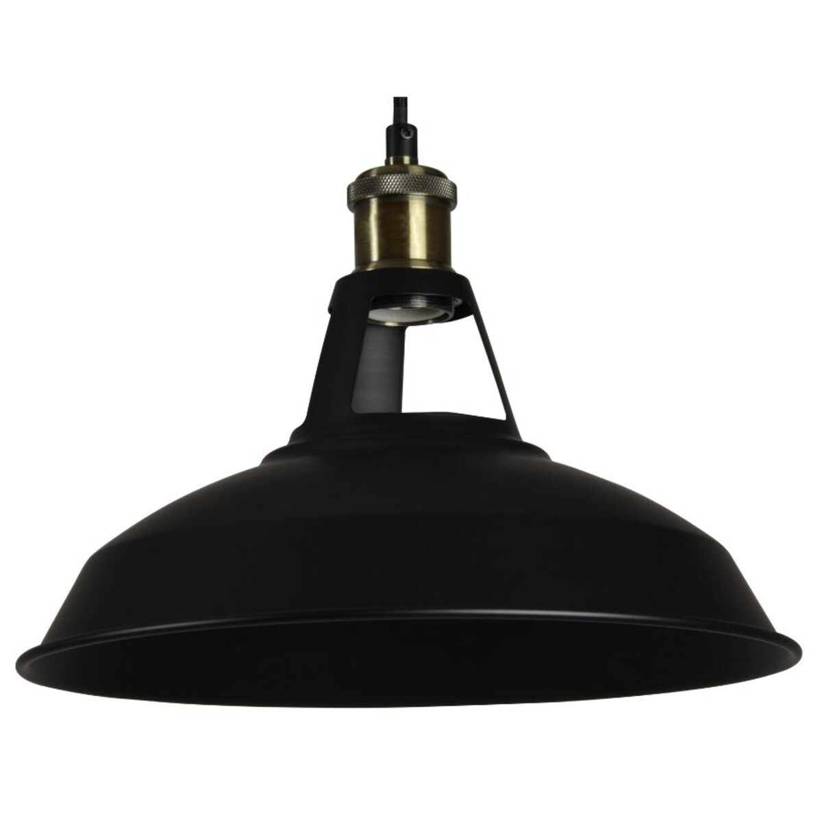 Loftowa lampa wisząca New Axel AZ1351 Azzardo nad wyspę czarna złota