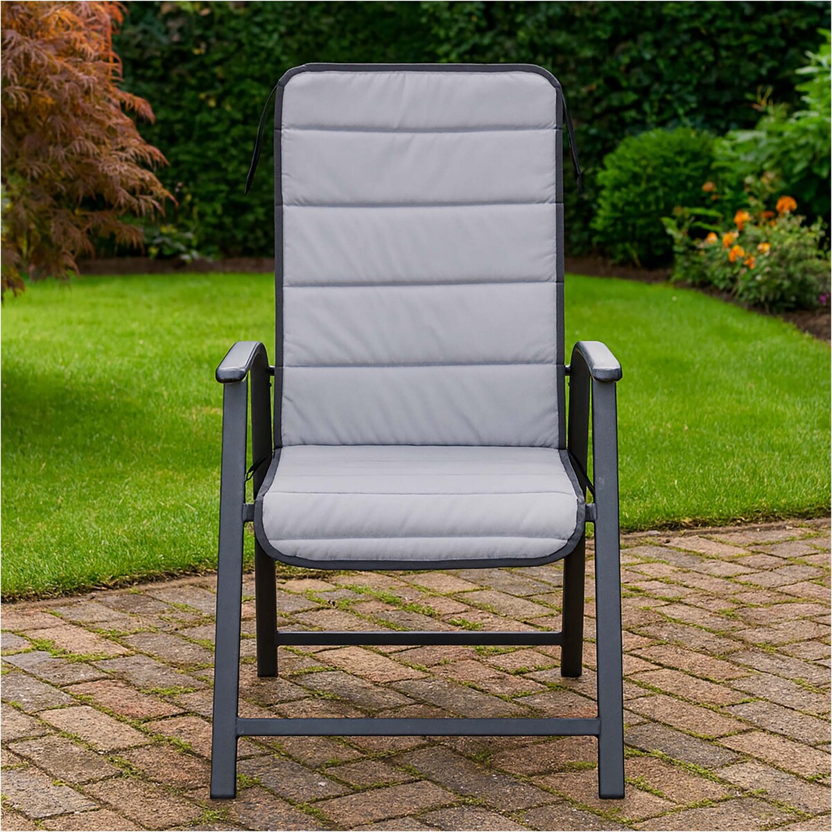 Poduszka Pikowana Z Pianki Wodoodporna Na Ławkę Krzesło Leżak 50X50X80 Cm