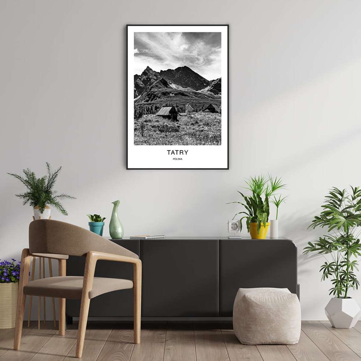 plakat tatry polska 50x70 cm