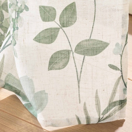 Zasłona na przelotkach, efekt lnu, 140 x 260 cm, PALMIFLORA