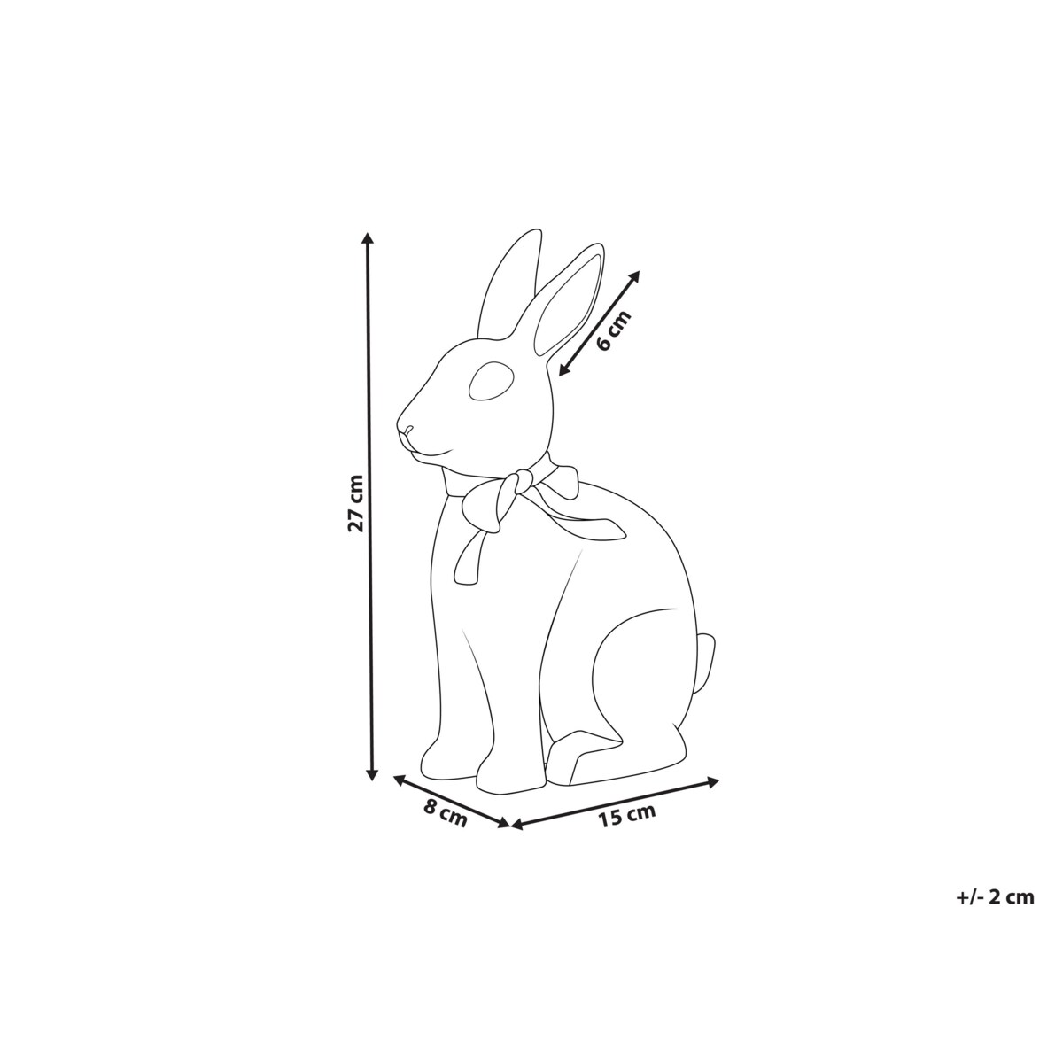 Figurka dekoracyjna JAMBLES Dolomit Nowoczesny