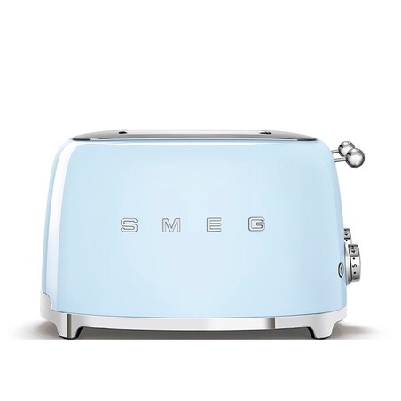 Toster na 4 kromki osobno pastelowy błękit 50's Style, SMEG