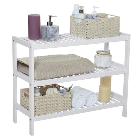 Szafka Na Buty 70X26X55 Cm Biały