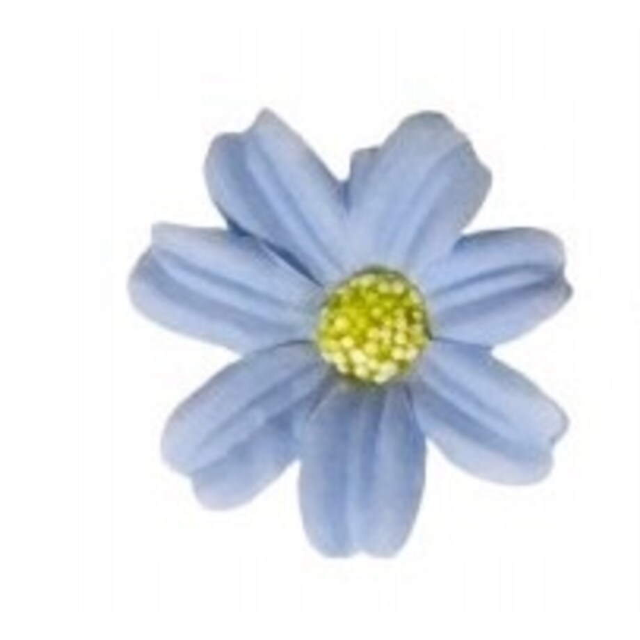 STOKROTKA NIEBIESKA 3x kwiaty mydlane do bukietów dekoracji boxy flower 4cm